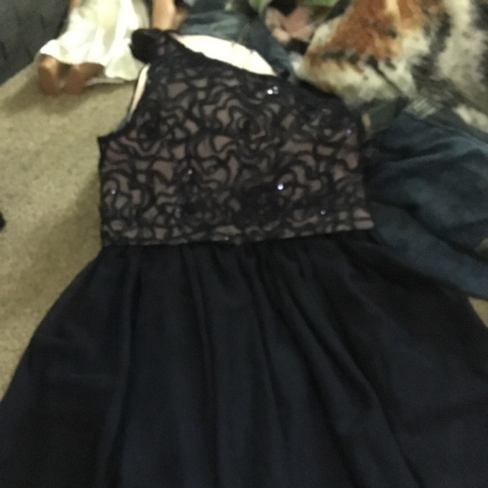 Blue/Blush dress